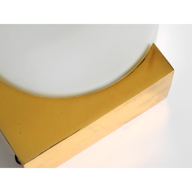 Brass Wall Lamps with Round Glass Shades from Kaiser Leuchten, 1960s, Set of 2 For Sale - Image 16 of 18