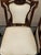 Antique Victorian Carved Mahogany Inlaid Parlor Set Sofa and 4 Chairs - 5 PCS For Sale - Image 10 of 18