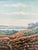 Vintage Signed Hills Landscape Oil Painting For Sale - Image 6 of 11