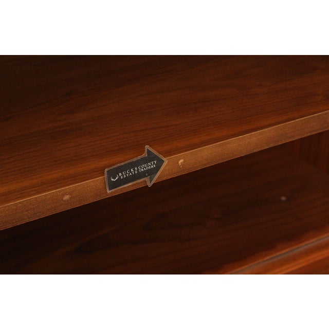 Young Manufacturing Mid Century Modern Walnut Gentleman's Chest For Sale In Philadelphia - Image 6 of 18