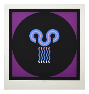 Kumi Sugaï, Aries, Lithograph, 1973