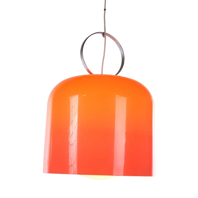 Vintage Alvise Hanging Lamp by Luigi Massoni for Guzzini, 1970s For Sale