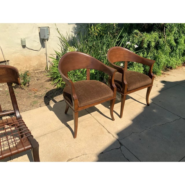 Mid Century Lounge Chairs - A Pair For Sale - Image 4 of 6