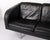 3-seater sofa model ej 20/3 by jørgen gammelgaard for erik jørgensen. Danish design in black leather with brushed steel...
