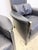 Umberto Asnago Black Leather Peggy Lounge Chairs for Georgetti, 1990s - A Pair For Sale - Image 17 of 18