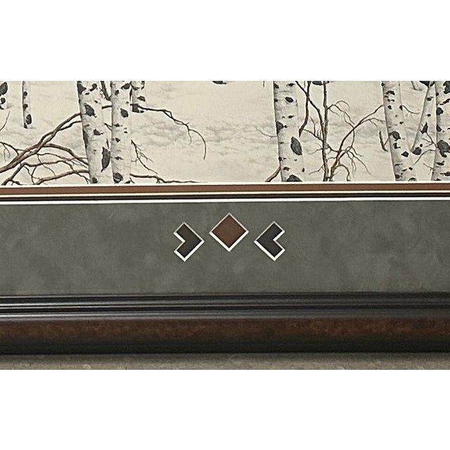 Printmaking Materials Late 20th Century Bev Doolittle "Sacred Ground" Signed & Numbered Limited Edition Lithograph With Custom Southwest Frame For Sale - Image 7 of 11