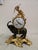 Rococo Gilt Bronze Desk Clock with Elephant Angel Decor For Sale - Image 3 of 18