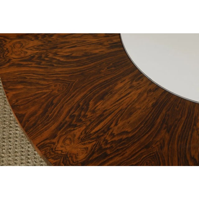 Milo Baughman for Thayer Coggin Rosewood Lazy Susan Rotating Coffee Table, 1968 For Sale - Image 9 of 18