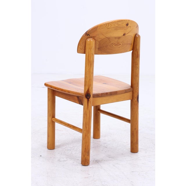 Brown Mid-Century Wooden Dining Chairs by Rainer Daumiller, 1970s, Set of 4 For Sale - Image 8 of 11