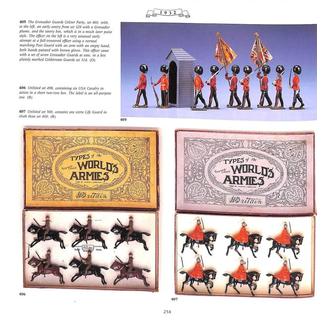 "The Great Book of Britains 100 Years of Britains Toy Soldiers 1893-1993" Opie, James For Sale - Image 12 of 12