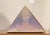 Plastic Post Modern Classical Bust Encased Lucite Pyramid Sculpture For Sale - Image 7 of 7