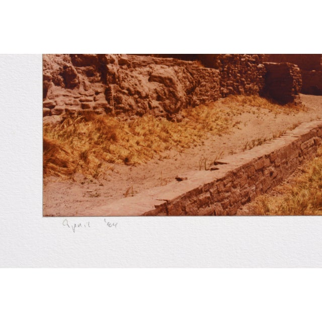 Contemporary "Canyon De Chelle" #3 - Anasazi Ruins and Desert Landscape Photograph For Sale - Image 3 of 6