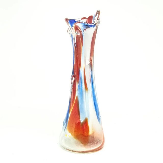 1970s Vase from Hortensja Glassworks, Poland, 1970s For Sale - Image 5 of 7
