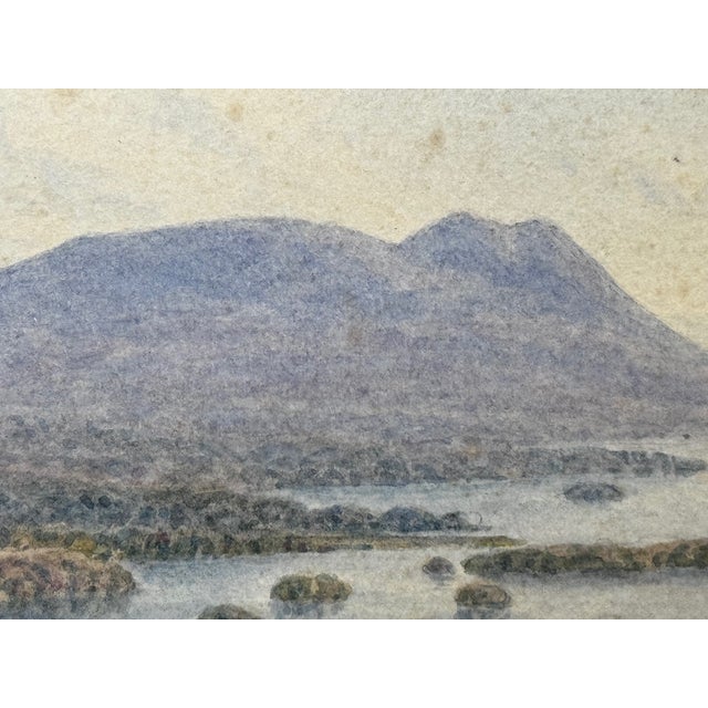 1900 - 1909 Dated 1903 Painting of Windermere Orrest Head Lake District Follower Harry Sutton Palmer For Sale - Image 5 of 12