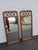 This gorgeous Pair of Mirrors is made of wood, and mirror. It was made by Red lion, and they are labeled. This Pair of...