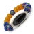 2020s Evil Eye Beaded Chunky Bohemian Bracelet For Sale - Image 5 of 5