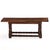 featuring a molded-edge rectangular top raised on substantial turned legs joined by a box stretcher. Originally of greater...