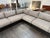 Modernist Bespoke Sectional Sofa, Three Piece For Sale - Image 11 of 12