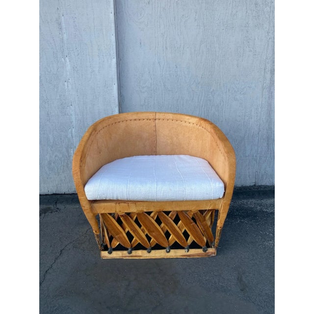 How great are these equipale chairs! We love these, they bring so much character to a space with the mix of materials and...