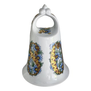 Porcelain Bell by Ole Winther for Hutschenreuther, Germany, 1980s For Sale