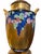 Art Deco 1910s Rare Pickard Artist E. Tolpin Hand-Painted Gold Gilt Porcelain Urn Table Lamp For Sale - Image 3 of 5