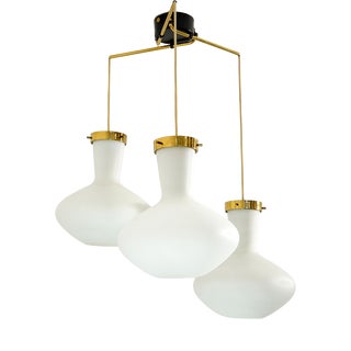 3-Light Pendant from Stilnovo, 1950s For Sale
