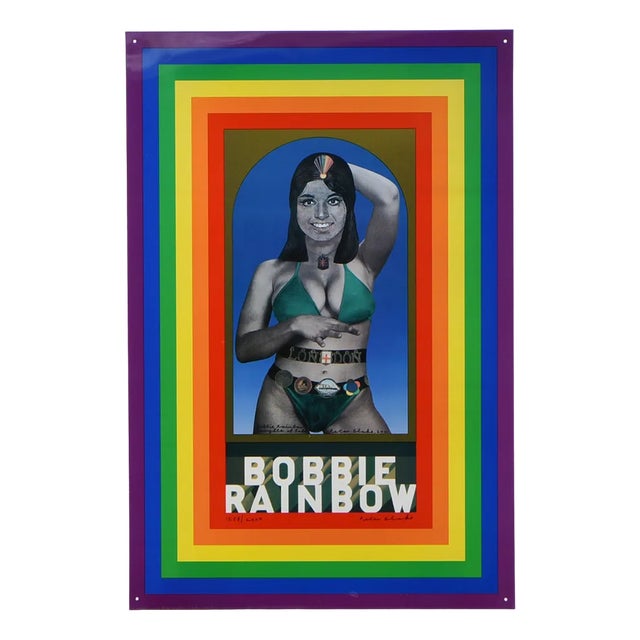 Peter Blake, Bobby Rainbow, 2001, Lithograph on Tin For Sale