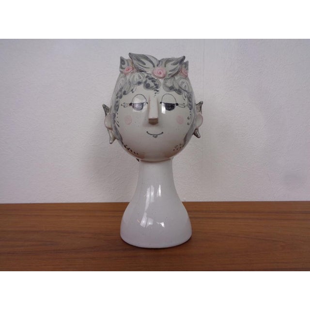 Ceramic Titania Vase by Bjørn Wiinblad for Illums Bolighus, 1960s For Sale - Image 16 of 16