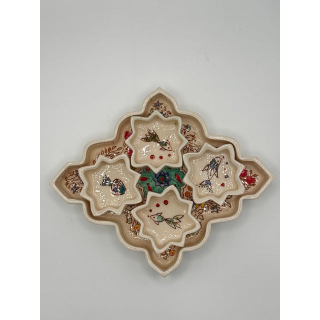 Turkish Serving Dishes, Marked Takook For Sale In Los Angeles - Image 6 of 12