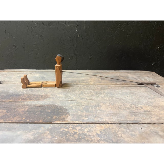 Early 20th Century Folk Art Bounce Man For Sale - Image 4 of 7