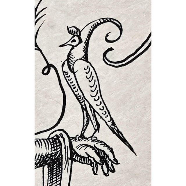 Salvador Dali, Pope Jules II from Les Songes Drôlatiques de Pantagruel, Original Large Lithograph, 1973 For Sale - Image 6 of 11