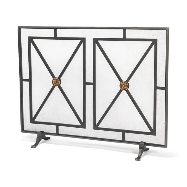 Not Yet Made - Made To Order French Style Fireplace Screen For Sale - Image 5 of 8