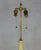 Pair of Spanish Yellow Ceramic Lamps With Gilt Bases For Sale In New York - Image 6 of 8