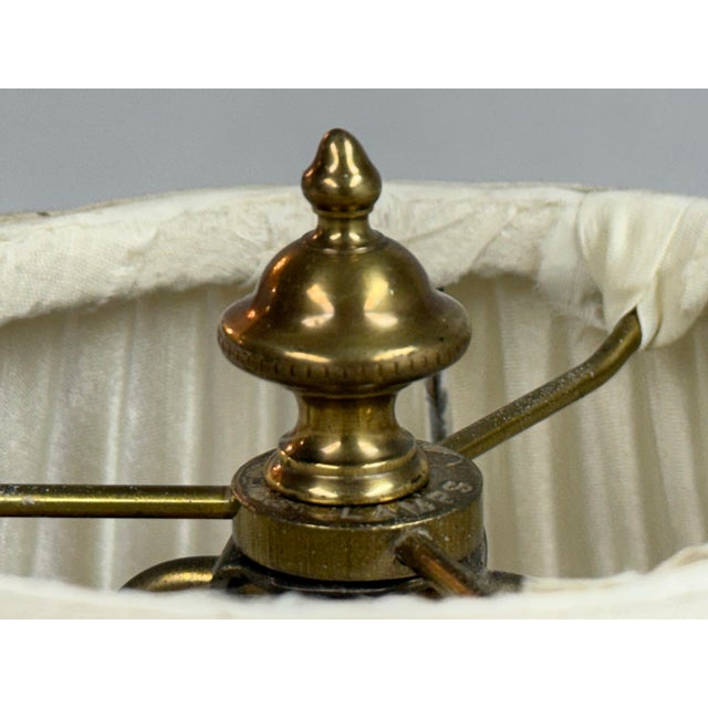 Late 20th Century Late 20th Century Frederick Cooper Imari Candlestick Table Lamps, Pair For Sale - Image 5 of 12