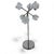 Mid-Century Ice Cube Lamp in Chrome with Textured Glass Shades from Ikea, 1970s For Sale - Image 9 of 9