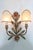 Florentine Style Hollywood Regency Floral Wall Lamp by Hans Möller, 1970s For Sale - Image 4 of 11