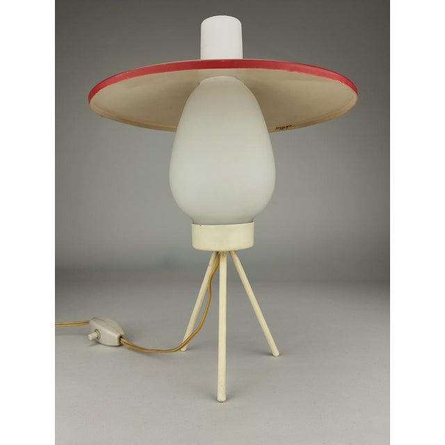 Mid-Century Tripod Table Lamp from Stilux Milano, 1950s, in Good conditions. Designed 1950 to 1959 This piece has an...