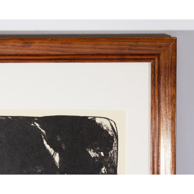 Abstract “Silence” Abstract Lithograph Print by Joan Farrar For Sale - Image 3 of 9