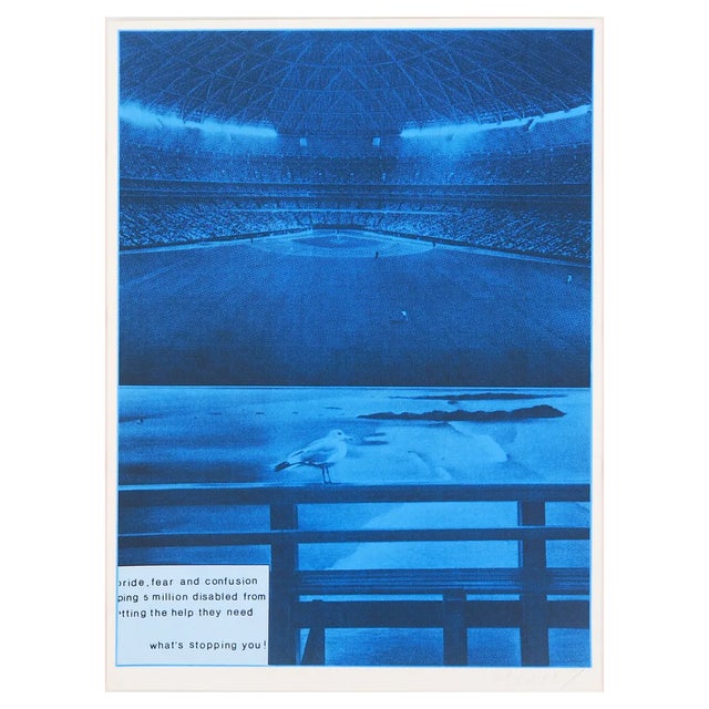 Jacques Monory, Pride, Fear and Confusion, Original Screenprint For Sale