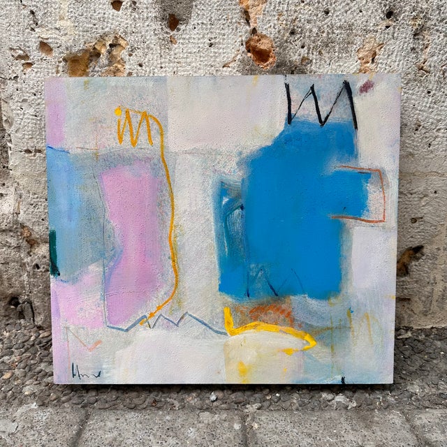 Lorenzo Colomo, Abstract Composition, 2000s, Acrylic Painting on Panel For Sale - Image 4 of 17