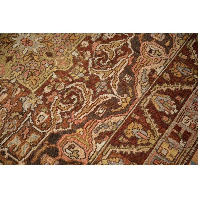 Chocolate Vintage Distressed Bakhtiari Rug Runner - 5'4" x 13'4" For Sale - Image 8 of 11