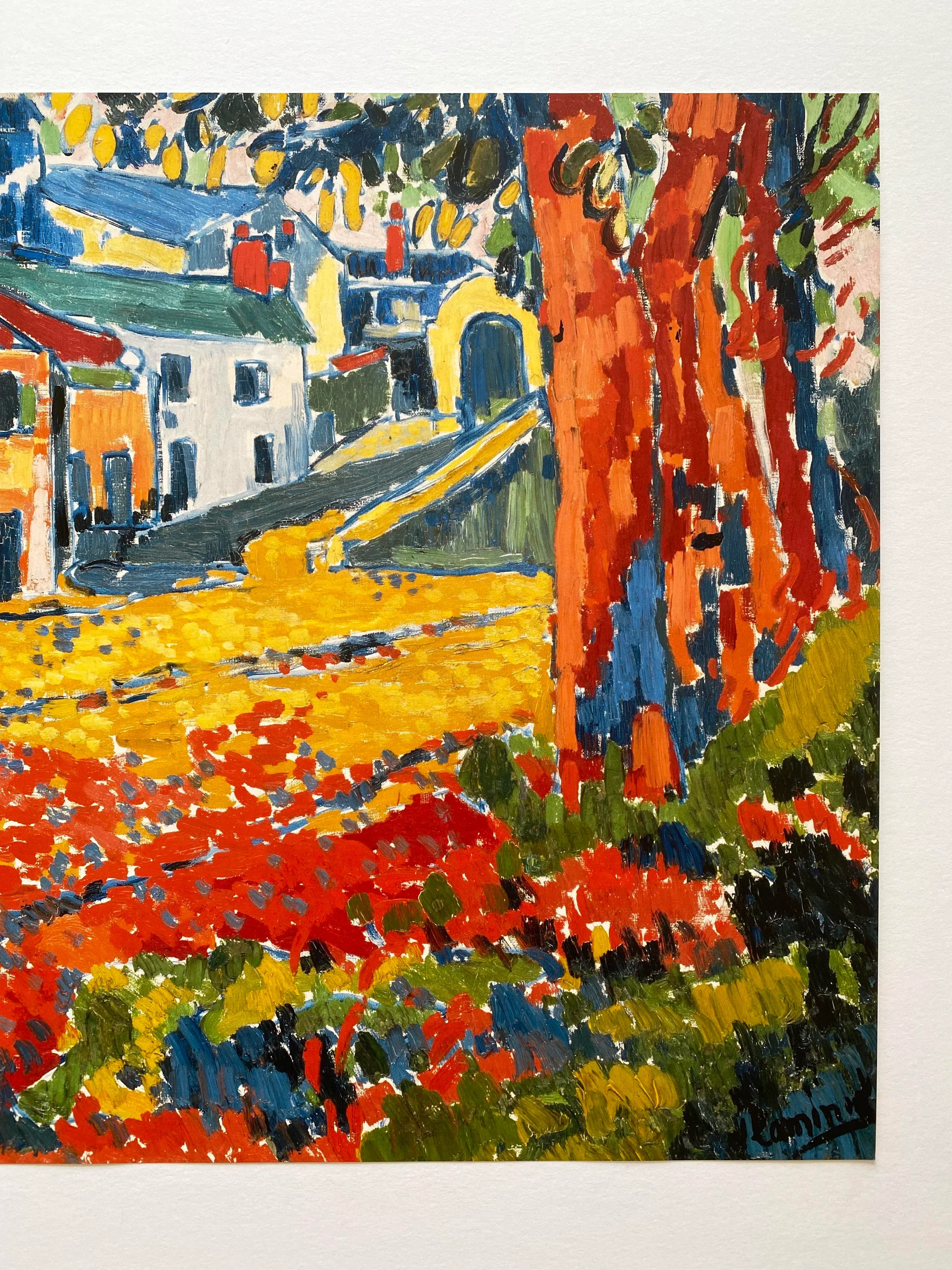 モーリス・ド・ヴラマンク、RUE DE VILLAGE、海外版超希少レゾネ モーリス・ド・ヴラマンク、RUE DE VILLAGE、海外版超希少レゾネ