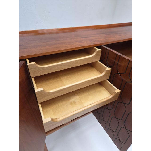 Mid-Century Swedish Napoli Cabinet by David Rosén, 1953 For Sale - Image 10 of 17