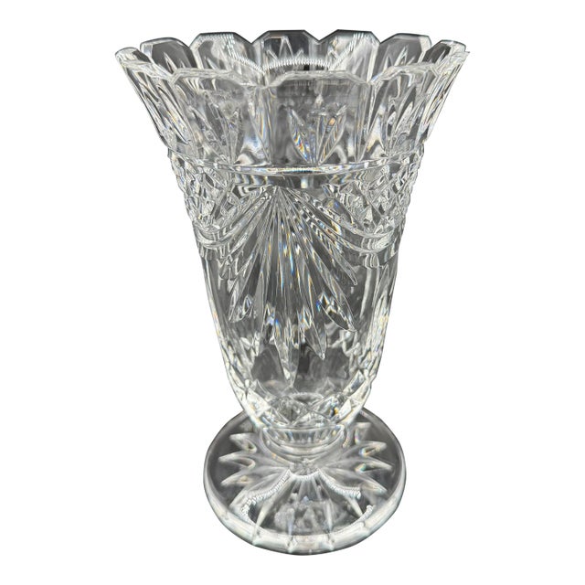 Waterford Society 1995 Crystal Vase "Penrose Vase" For Sale
