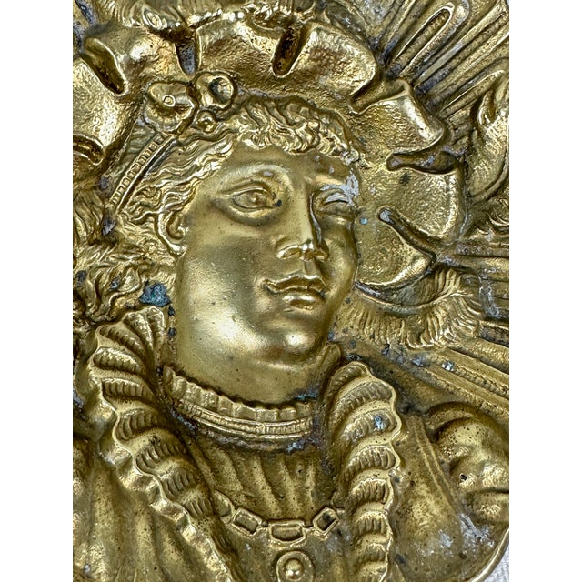 Vintage Brass Trinket Catchall For Sale - Image 4 of 7