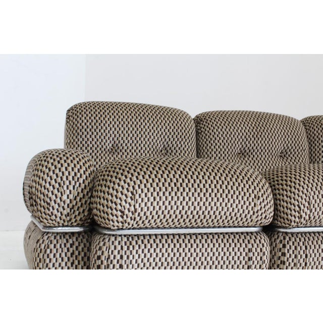 Vintage Italian Modular Sectional Sofa by Co.im, 1970s, Set of 5 For Sale - Image 9 of 11
