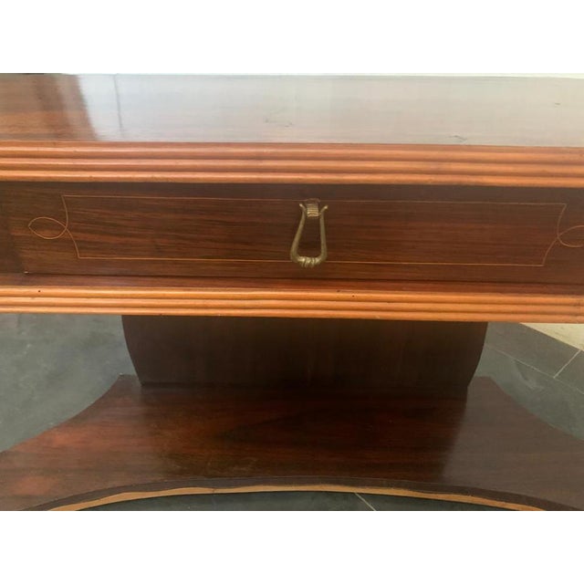 1940s Rosewood Console Table by Paolo Buffa, 1940s For Sale - Image 5 of 12