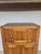 1930s Vintage Solid Oak Wood Ice Chest For Sale - Image 11 of 18