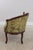 Vintage French Louis XV Style Small Chaise Lounge For Sale In Philadelphia - Image 6 of 17