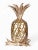 Mid-Century Modern Mid-20th Century Modern Gilt Brass Decorative Pineapple Sculpture/Newel Post, Italy For Sale - Image 3 of 8